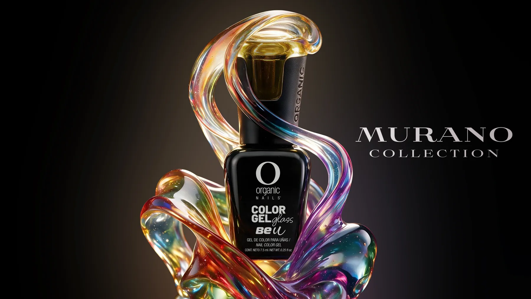 Cristal de Murano en capas de color